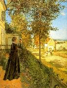Camille Pissaro Louveciennes : The Road to Versailles Spain oil painting artist